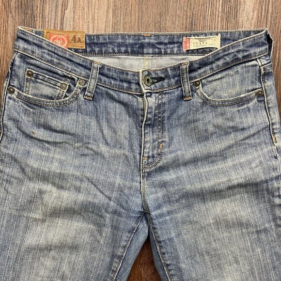 Gap Jeans Women's 4A 1969 Classic Fit Stretch Blue - Picture 3 of 12